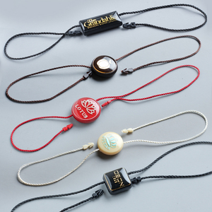 Plastic Seal hang <strong>Tag</strong> Custom logo <strong>Garment</strong> hang Hanging <strong>Tag</strong> <strong>String</strong> Plastic Seal for Clothing - Product Image 5