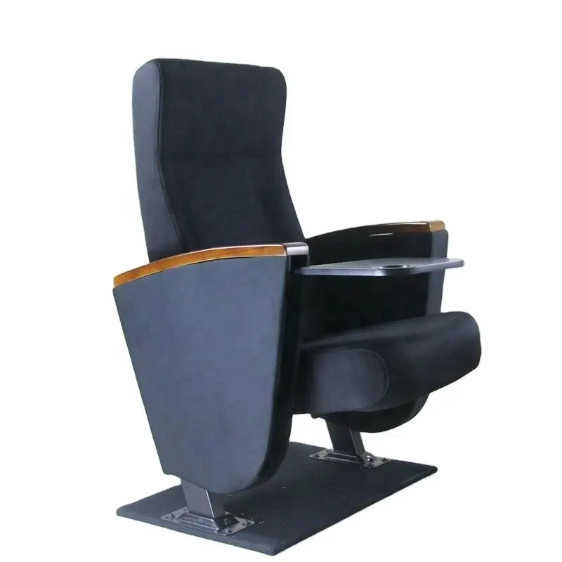 School Auditorium Chair used theater seats for lecture hall armchairs Aluminium wirting pad