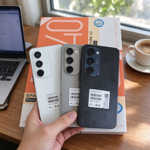 Spark40pro plus มือถือขายดี จอใหญ่ แบตเตอรี่ 5800mah ชาร์จไว 45w กล้องหลัง 50MP กล้องหน้า 32MP แรม 12GB ความจุ 512GB รองรับซิมคู่ ระบบปฏิบัติการ Android 15 - Product Image 5