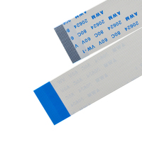 Fabricante Confiable, Cable FFC Certificado ISO9001, Cable Plano Flexible de 0.5mm de Paso, 8 Pines, E308724, AWM 20798, 80C, 60V