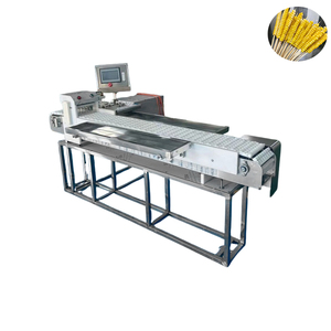 Chicken Kebab Making Machine Sus304 Manual Bbq Kebab Machine Lamb Meat Sausage Skewer Wearing Machine - Product Image 1