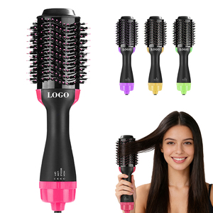 Brosse Sèche-Cheveux Chauffante 0728 - Styler à Air Chaud Double Mode pour Sécher, Lisser et Volumiser Tous Types de Cheveux - Product Image 1