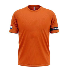 Custom Voetbal Team Jersey Brazilië Voetbal Training Tshirt Dry Fit Sport Dragen Voetbal Jersey Voor Mannen - Product Image 2