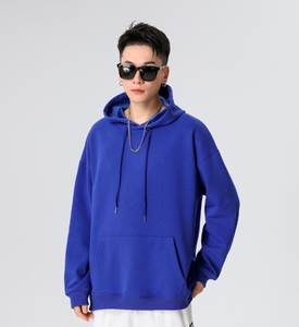 Felpe Oversize alla <span class=keywords><strong>Moda</strong></span> Traspiranti Morbide Unisex con Stampa Digitale Personalizzata Logo DTG Serigrafia Logo Felpe con Cappuccio da <span class=keywords><strong>Uomo</strong></span> - Product Image 2