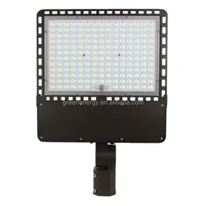 400w 60000 lumen LED Flood Light With Yoke Mount led area light fixture for commercial parking lots 5000k cct watt select CE ETL