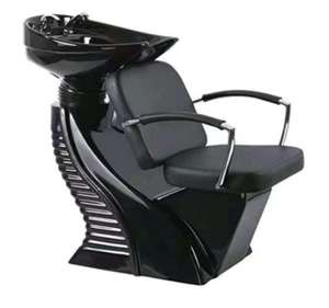 Shampoo Chair Backwash Unit / Shampoo Bowl and Chair Hair Salon Furniture / Salon Gold Shampoo Chair - Product Image 1