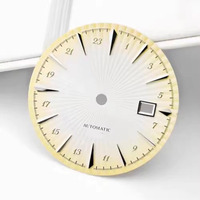 Boîtier de montre cocktail NH34, pièces de montre mécanique, cadran de 35 mm de diamètre