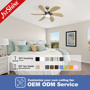 1stshine ventilateur de plafond électrique de bonne qualité haute performance lumière ventilateur de plafond à distance - Product Image 4