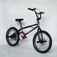 Vélo Freestyle, Vitesse Unique, Roues de 20 Pouces, Cadre en Acier Cro-mo, Vélo de Rue, Stunt