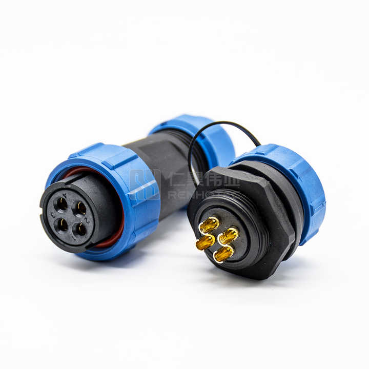Weipu SP21 Schrauben paar Wasserdichte Luftfahrt Kabel Stecker 
