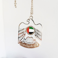 Collier creux personnalisé avec logo falcon et photo gravée, fabrication artisanale, haute qualité, Offre Spéciale nickelage
