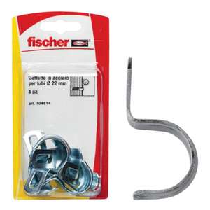 FISCHER - 504611 Clip de tubería K - EAN 8001132046111 ELEMENTOS PARA FIJACIONES - Product Image 1