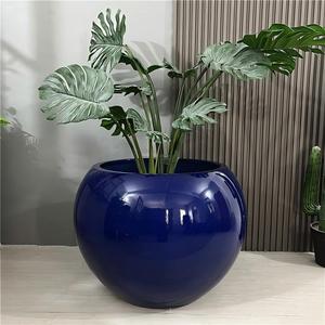 <span class=keywords><strong>Maceta</strong></span> Redonda Esférica de Fibra de Vidrio de Estilo Moderno y Minimalista, Producto Más Vendido en Varios <span class=keywords><strong>Colores</strong></span>, Venta Directa de Fábrica - Product Image 2