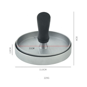 Novo Molde de Metal Antiaderente para Hambúrguer Smash <span class=keywords><strong>Burger</strong></span> com Base para Descongelamento de Carne e Churrasco - Product Image 5