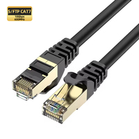 Usine OEM Câble LAN Cat7 Cat6A Cat5e UTP/FTP/STP/SFTP Câble LAN Intérieur Extérieur Utp Ethernet Cat6 Câble Réseau 1M 2M 3M 5M 10M