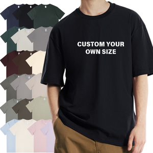 Abbigliamento personalizzato con Logo in maglia di buona qualità con stampa a schermo sfuso t-shirt da uomo personalizzabili magliette nere per uomo - Product Image 1