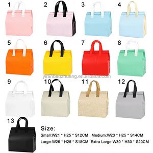 กระเป๋าเก็บความร้อนสีดำทนทานสำหรับส่งอาหาร กระเป๋าเก็บความเย็นแบบกำหนดเองสำหรับส่งเครื่องดื่ม - Product Image 5