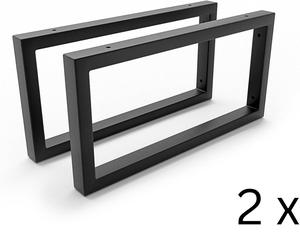 Suporte de lavatório retangular <span class=keywords><strong>2</strong></span> Set Sink Stand Wall Mounting Prateleira Suporte Feito de Metal Heavy Duty Carrier Mail Order Packing - Product Image 3