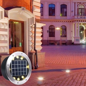 La puissance élevée imperméabilisent la <span class=keywords><strong>lampe</strong></span> souterraine actionnée <span class=keywords><strong>solaire</strong></span> de voie d'étape enfoncée par IP67 - Product Image 4