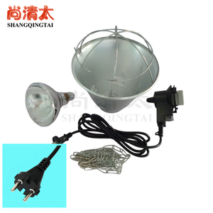 Lampe chauffante infrarouge 250W pour poulailler pour poussins canard volaille chauffage de poulailler tout temps avec boîtier en alliage d'aluminium - Product Image 5