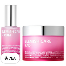 Sconto Iseble Reish Care 7 Set da 35ml siero rosa Blemishy + Set per la cura della pelle da 60p Blemash Pad - Product Image 1