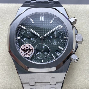 นาฬิกากลไกกันน้ำคุณภาพสูงสุด ขนาด 41 มม. ผลิตโดย APS ใช้กลไก ETA 4401 รุ่น 26240 ฟังก์ชั่นหลากหลาย สีเขียวโครโนกราฟ - Product Image 1