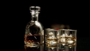 Ensemble de 4 verres à whisky carafe, carafe et cristal, verres à whisky à l'ancienne - Product Image 2