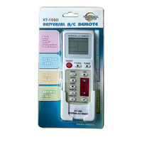 Control Remoto Universal para Aire Acondicionado KT-109II con Pantalla LCD Digital, Búsqueda Automática de Códigos, Aumento de Tiempo de Encendido/Apagado