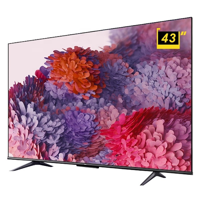 Hot-Sale Factory 43 Inches Frameless Smart TV 110-240v 50/60Hz LCD Screen FHD 32 43 50 Smart TV