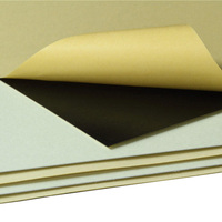 Feuilles d'album photo en PVC de qualité supérieure, adhésives double face, pages intérieures en PVC, feuilles en plastique pour reliure d'album photo