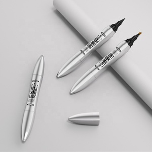 Nouveau Crayon à sourcils liquide <span class=keywords><strong>argenté</strong></span> à double tête de luxe Eyeliner 2 en 1 Crayon à sourcils à l'eau à quatre fourchettes naturelles imperméables - Product Image 5