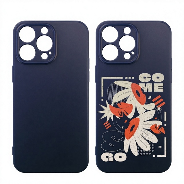 Novel Custom Blank Soft TPU Colorful UV Printing Wireless Charging Shockproof for Case Street Fashion Design