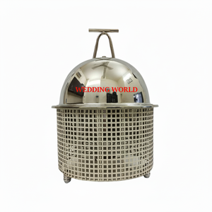 Calentador de Alimentos Metálico para Hoteles, Excelente Calidad, Cazuela Hecha a Mano, Tamaño Personalizado, Diseño Nuevo, Olla Caliente Metálica - Product Image 1