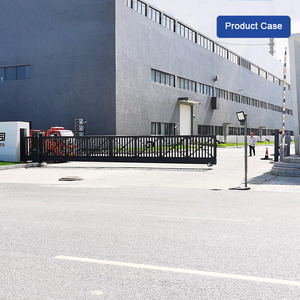 Puerta Corredera Automática de Seguridad Extra Larga y Resistente, Eléctrica, Suspendida, Tipo Cantilever, para Escuelas, Villas, Hospitales, Gimnasios - Suministro de Fábrica - Product Image 6
