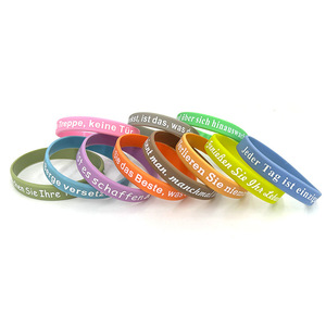 Bracelets en caoutchouc personnalisés IStapromo Gifts, 10/30/50/100 pièces, bracelets en silicone personnalisés pour la motivation, les événements, les cadeaux, le soutien - Product Image 2