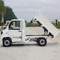 Mini camionnette électrique chinoise à propulsion arrière avec contrôle qualité strict, vitesse maximale de 50 km/h, sièges en cuir, autonomie de 80-100 km, à vendre