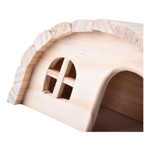 Động Vật Nhỏ ẨN NÁU Nhà Chuột Đồng Bằng Gỗ Hut Chew Chơi Đồ Chơi Tinh Tế Nhà - Product Image 3