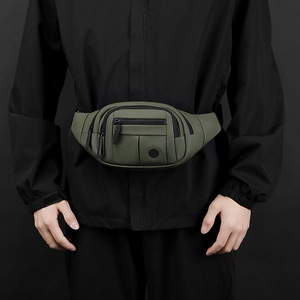 New Wholesale Large Capacity <b>Chest</b> Bag Adjustable Belt Travel Sport Bag Waterproof Waist Bags Custom Fanny Pack - Product Image 5