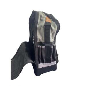 Sac de rangement pour outils d'électricien de grande capacité, robuste et durable, fermeture éclair Oxford, résistant à l'eau, sac à outils décontracté pour l'extérieur - Product Image 5