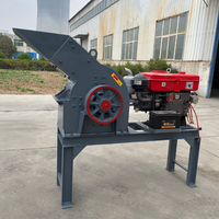 Concasseur à marteaux de haute qualité, machine de concassage de pierres avec moteur AC, haute rigidité, capacité de 1-2t/h, prix en promotion