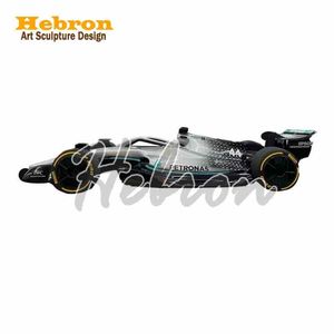 Estatua <span class=keywords><strong>de</strong></span> Metal <span class=keywords><strong>de</strong></span> Coche <span class=keywords><strong>de</strong></span> Carreras F1 a Escala Real, Decoración Moderna para Pared del Hogar, Diseño Artístico, Escultura para Exhibición <span class=keywords><strong>en</strong></span> Interiores - Product Image 4