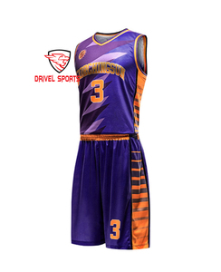Maillot de basket-ball personnalisé, broderie, sublimation, maille, drôle, rétro, gris, 6XL, maillot de basket-ball - Product Image 6
