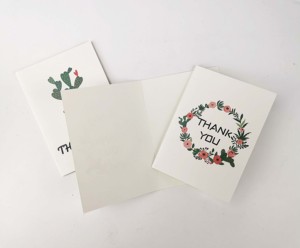 Venta al por mayor nota Floral tarjetas 36 <span class=keywords><strong>paquetes</strong></span> gracias tarjeta establece con sobres - Product Image 5