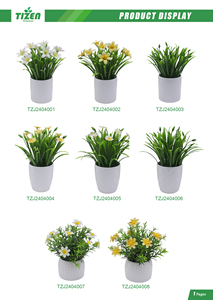 ต้นบอนไซพลาสติกจำลอง<span class=keywords><strong>สี</strong></span>ธรรมชาติอย่างสมจริง ขนาดกลาง สำหรับตกแต่งภายในและภายนอกอาคาร - Product Image 4