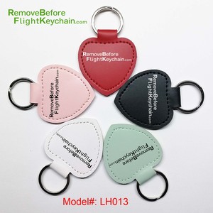 Porte-clés personnalisé en cuir vierge, porte-clés de voiture économique en cuir PU rond avec logo de marque, étiquette de support de porte-clés - Product Image 4