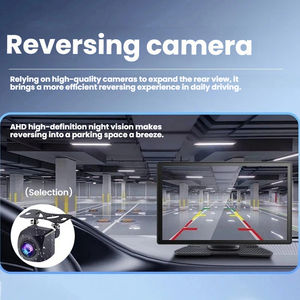 9-дюймовый портативный автомобильный GPS-навигатор с сенсорным экраном, CarPlay, Android Auto и онлайн-картами для версии 5.0 - Product Image 4