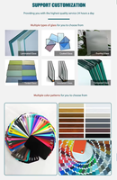 Fenêtre de toit en verre DTOP à persiennes verticales automatiques avec télécommande, en alliage d'aluminium, design moderne, écran magnétique anti-poussière pour