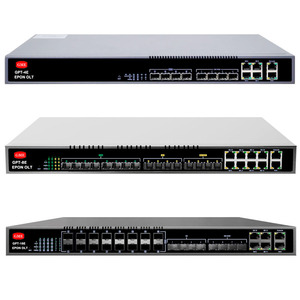 Pizza-hộp epon OLT đáp ứng linh hoạt và cố định băng thông rộng triển khai 16 Pon điện kép Layer3 16 cổng epon OLT thiết bị - Product Image 5