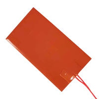 2x5 Zoll flexible Silikon-Heiz matte für Auto-Ölwanne Motor heizkissen mit Hitzeschutz 120V/220V 50W Leistung