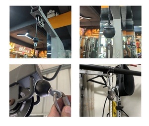 Çapraz makine için top uçlu egzersiz ipi ile OEM ayarlanabilir kasnak kablosu - Product Image 4